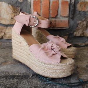 Baby Pink Espadrille Sandals